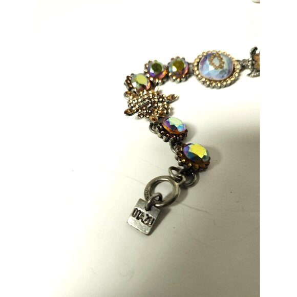 VINTAGE RODRIGO OTAZU WATERMELON SWAROVSKI STATEMENT NECKLACE - Picture 7 of 10